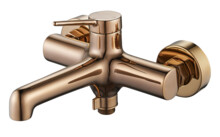 Смеситель для ванны Maxonor PURE LIFE GLAMOUR розовое золото PL3294-16-1