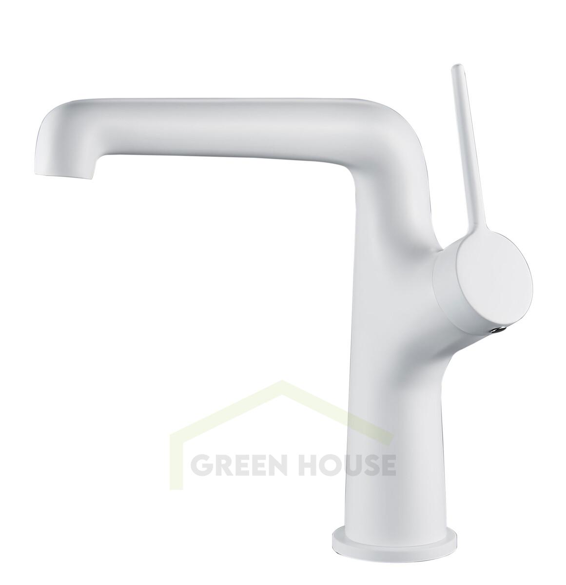Смеситель для раковины Maxonor PURE LIFE GLAMOUR белый PL1094-8