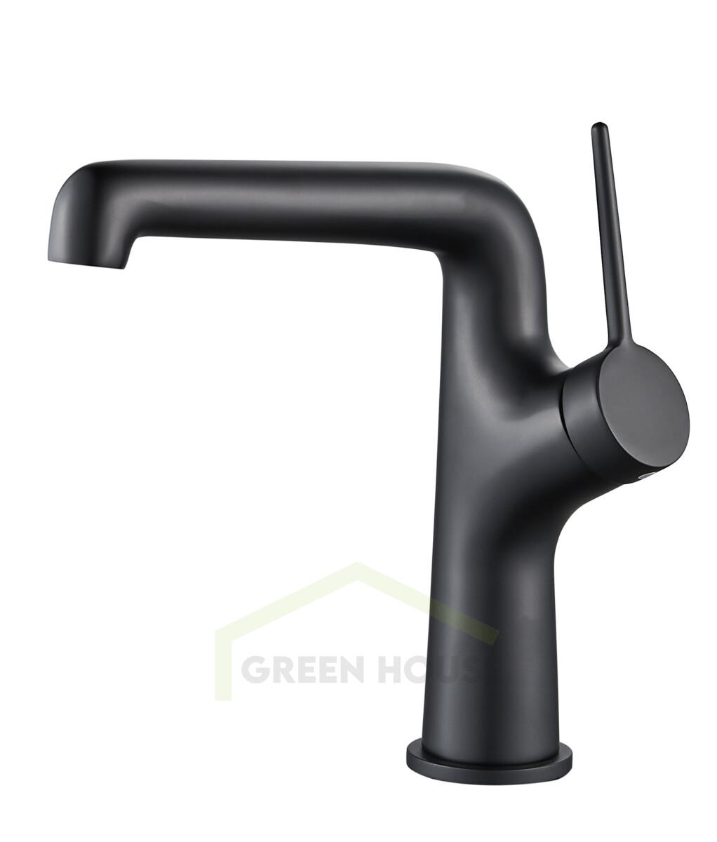 Смеситель для раковины Maxonor PURE LIFE GLAMOUR черный PL1094-7