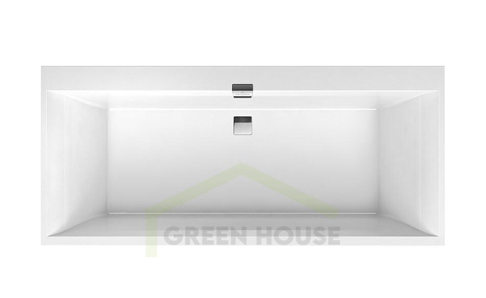 Ванна акриловая Villeroy & Boch Squaro Edge 12, белая UBQ180SQE2DV-01