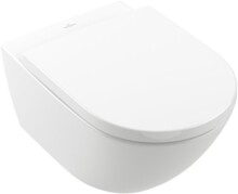 Унитаз подвесной Villeroy & Boch SUBWAY 3.0 с сиденьем SoftClosing 4670TS01-0