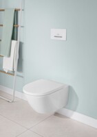 Унитаз подвесной Villeroy & Boch SUBWAY 3.0 с сиденьем SoftClosing 4670TS01-11