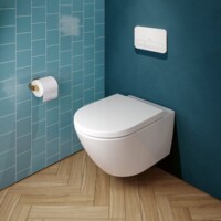 Унитаз подвесной Villeroy & Boch SUBWAY 3.0 с сиденьем SoftClosing 4670TS01-13