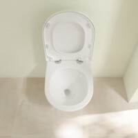 Унитаз подвесной Villeroy & Boch SUBWAY 3.0 с сиденьем SoftClosing 4670TS01-6