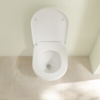 Унитаз подвесной Villeroy & Boch SUBWAY 3.0 с сиденьем SoftClosing 4670TS01-7