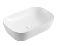 Раковина накладная Azario глянец белая 600х400х145 мм AZ-2143P-0