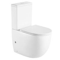 Унитаз-компакт Azario Mitta с бачком и сиденьем микролифт AZ-2128-0