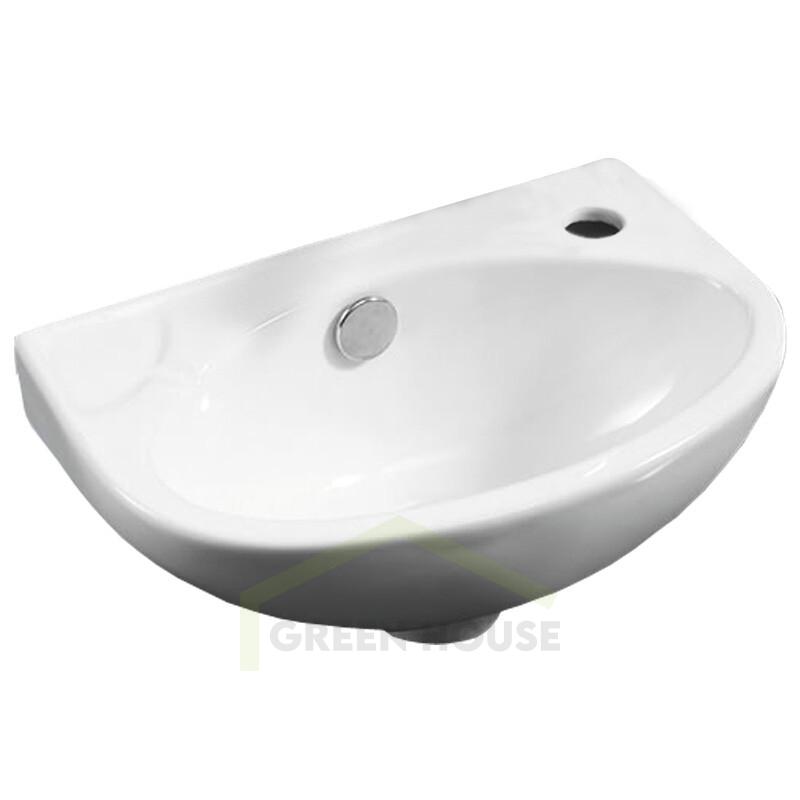 Умывальник Azario угловая 37*25*15 см AZ-41203