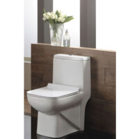 Унитаз-компакт Azario ZENO сиденьем Slim микролифт AZ-1169-2