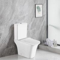 Унитаз-компакт Azario AVERO с бачком и сиденьем микролифт AZ-3121-2