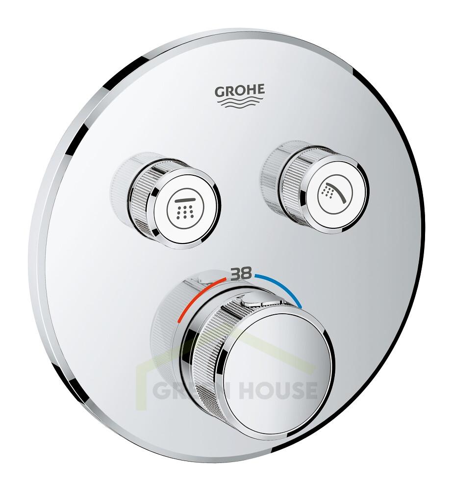 Смеситель скрытого монтажа Grohe Grohtherm SmartControl с термостатом 29119000