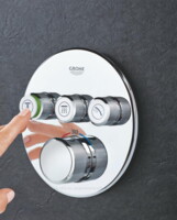 Смеситель скрытого монтажа Grohe Grohtherm SmartControl с термостатом 29119000-2