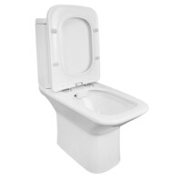 Унитаз-компакт Azario Formal безободковый с бачком и сиденьем микролифт AZ-1353B-2