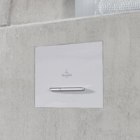 Смывная клавиша Villeroy & Boch ViConnect хром матовый 92218069-2
