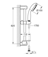Душевой гарнитур Grohe New Tempesta 100 28593002-2
