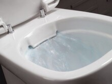 Унитаз подвесной Roca THE GAP Clean Rim с сиденьем A34647L000+A801472003-6