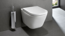 Унитаз подвесной Roca THE GAP Clean Rim с сиденьем A34647L000+A801472003-7