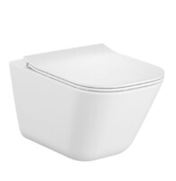 Унитаз подвесной Roca THE GAP Clean Rim с сиденьем A34647L000+A801472003-0