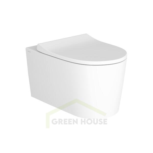 Унитаз подвесной Vitra Nest Qflush б/обод. 7870B403-0075