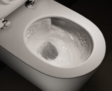 Унитаз подвесной Vitra Nest Qflush б/обод. 7870B403-0075-4
