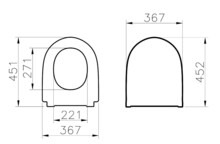 Сиденье Vitra Nest с микролифтом 220-003R409-1