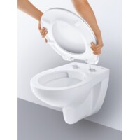 Унитаз подвесной Grohe Bau Ceramic с сиденьем микролифт 39351000-2