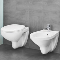 Унитаз подвесной Grohe Bau Ceramic с сиденьем микролифт 39351000-5