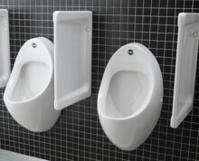 Писсуар Vitra Arkitekt гор. вып, с сенсорным смывом, питание от сети, белый 4106B003-5598-2