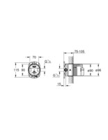 Скрытый механизм Grohe Rainshower 26484000-1
