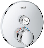 Смеситель скрытого монтажа Grohe Grohtherm SmartControl с термостатом 29118000-0