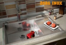 Кухонная мойка Zorg INOX R 7851 R 3мм-2