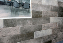 Керамическая плитка Pamesa Brickwall Tortora 7х28 м2 15.889.297.2961-5