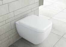 Унитаз подвесной Vitra Shift Rim-ex с сиденьем микролифт 7742B003-0075+91-003-009-11