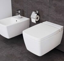 Унитаз подвесной Vitra Metropole Rim-ex V.Fresh в комплекте с инсталляцией Grohe Rapid SL 38772001+7672B003-1086-7