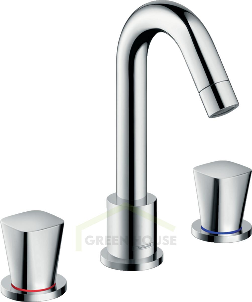 Смеситель на борт ванны Hansgrohe Logis на 3 отверстия 71300000
