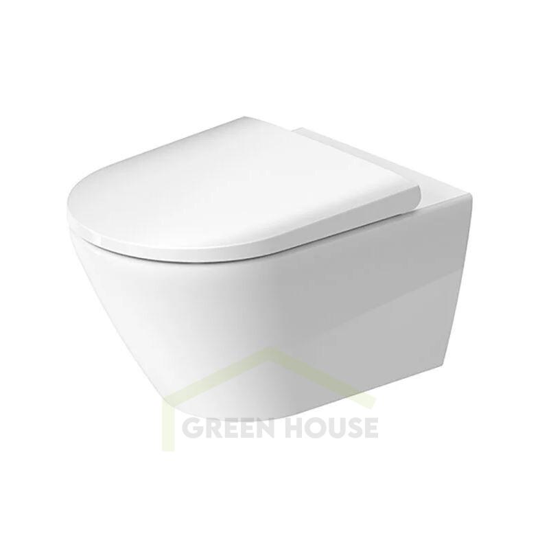 Унитаз подвесной Duravit D-Neo с сиденьем Soft Close 2577090000+21690000
