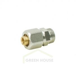 Соединитель с внешней резьбой Ape 701 L 3/4х20 3701L03420
