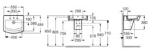 Умывальник Roca HALL 55x48 A327881000-1