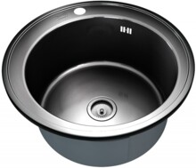 Кухонная мойка Zorg PVD 510/205 Grafit-0