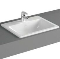 Умывальник накладной Vitra S20 55 см прямоугольный 5465B003-0001-3