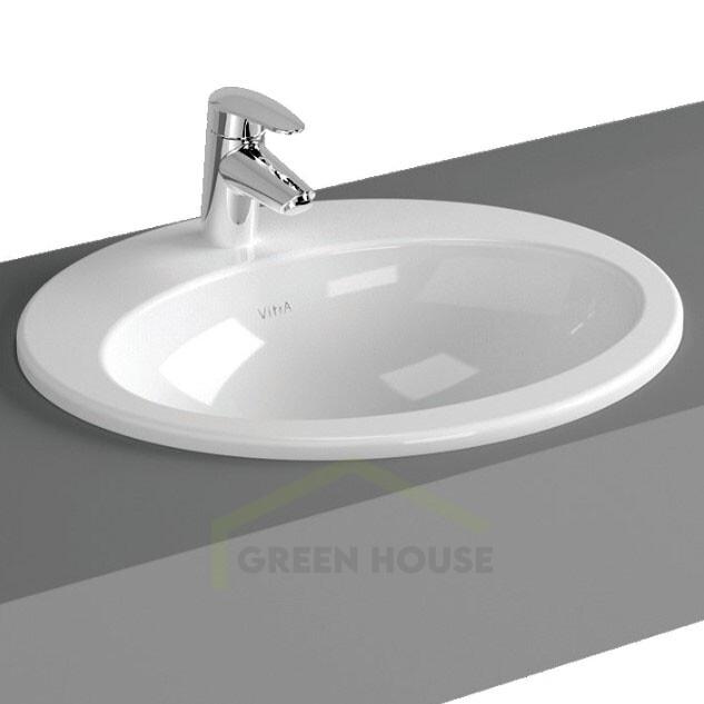 Умывальник накладной Vitra S20 53 см круглый 5468B003-0001