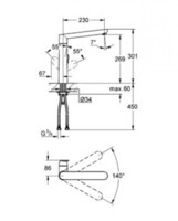 Смеситель для кухни Grohe K7 32175000-2