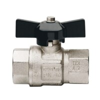 Кран шаровый Itap полнопроходной ник. ГГ15 MADRID (бабочка) 078B012-0