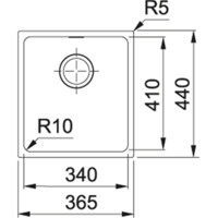 Мойка из искусственного камня Franke SID 110-34 кофе 125.0443.351-1
