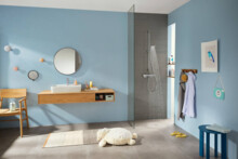 Смеситель для душа Hansgrohe Ecostat E, ВМ термостатический 15773000-3