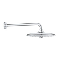 Верхний душ Grohe Euphoria 260 с душевым кронштейном 380 мм 26458000-0
