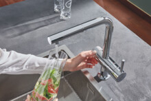 Смеситель для кухни Grohe Blue Pure Minta с функцией очистки водопроводной воды 31721000-7