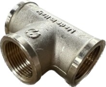 Тройник муфтовый General Fittings 3/4" (лат) 270014H050505A-2