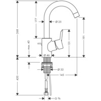 Смеситель для умывальника Hansgrohe Focus S 31710000-1