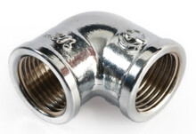 Уголок General Fittings с внутренней/внутренней резьбой из полированного хрома 1" 270025B101000A-0